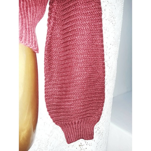 NWT SEEK The Label Corset Style Balloon Sleeve Sweater XS - Picture 3 of 8